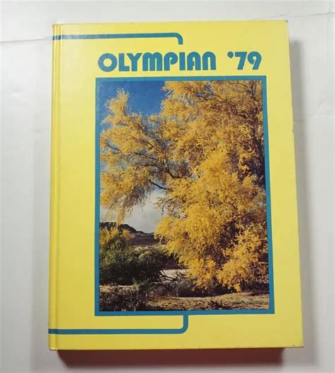 1979 PALO VERDE High School Yearbook - Olympian - Tucson Arizona AZ Annual $35.00 - PicClick