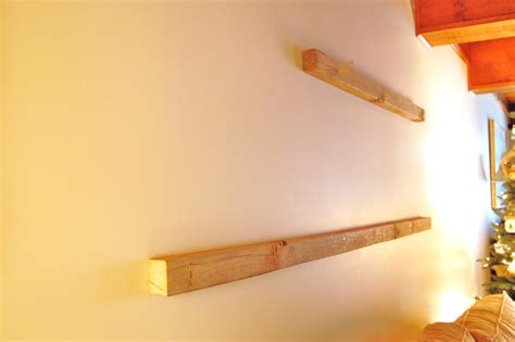 How To Build Floating Shelves Out Of Barn Wood