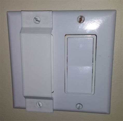 Light Switch Guard for flat styled switches - 3D Printable Model on ...
