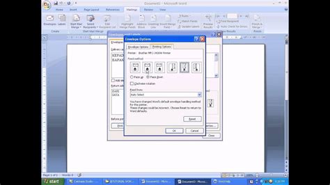 Cara Ngeprint Amplop Di Word | LEMBAR EDU