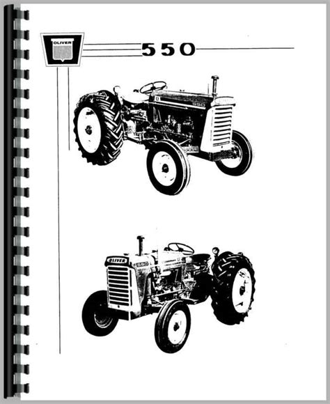 Oliver 550 Tractor Parts Manual