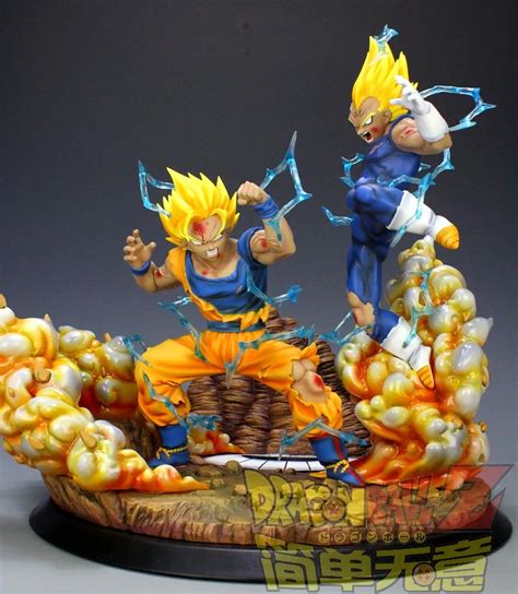 Aliexpress.com : Buy Dragon Ball Z Figure Vegeta vs Goku Resin Super Saiyan Dragon Ball Action ...