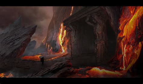 ArtStation - Temple of fire