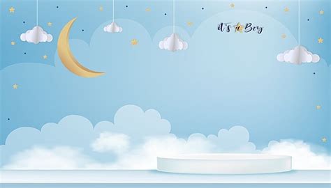 Baby Boy Shower Background Images, HD Pictures and Wallpaper For Free Download | Pngtree