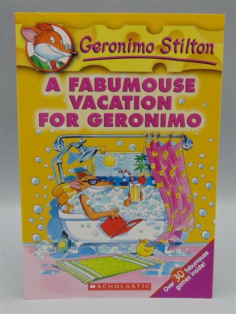 Geronimo Stilton A Fabumouse Vacation For Geronimo Softcover Books by Elisabetta Dami