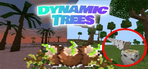 Dynamic Trees | Minecraft Addon