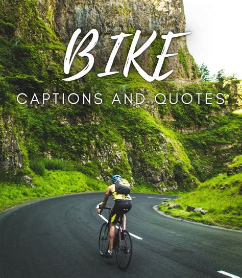 Bike Captions For Instagram Post - Maia Sophia