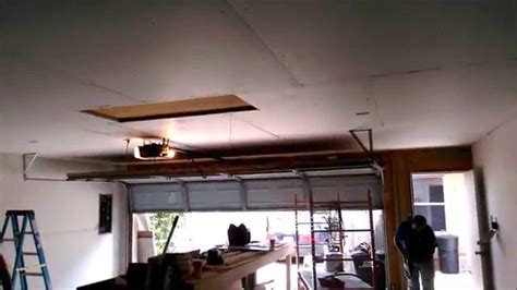 How To Sheetrock A Garage Ceiling | Shelly Lighting