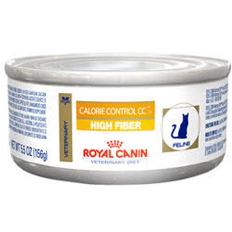 Royal Canin Veterinary Diet Feline Calorie Control CC High Fiber Canned ...