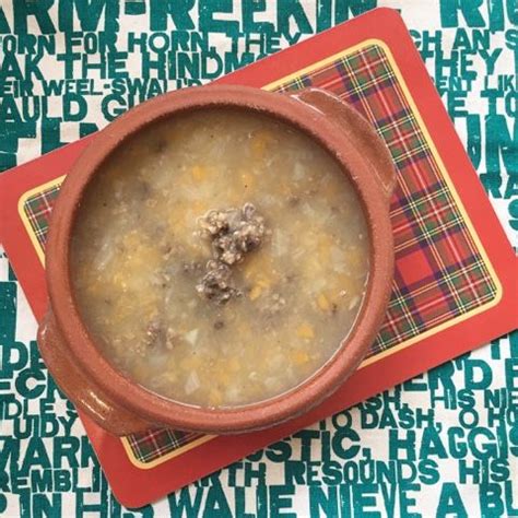 Haggis Neeps and Tatties Soup | Haggis neeps and tatties, Scotland food, Recipes