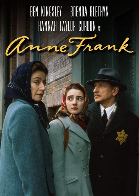 Anne Frank: Amazon.in: Ben Kingsley, Brenda Blethyn, Hannah Taylor ...