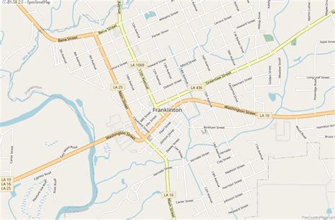 Franklinton Map United States Latitude & Longitude: Free Maps