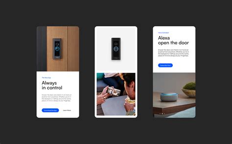 Ring Security Systems (2019) on Behance