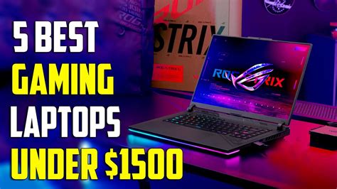 6 Best Gaming Laptop Under 1500 For 2023 | Robots.net