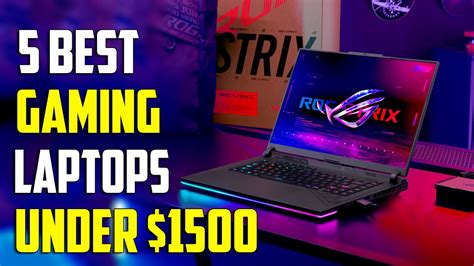 What Is the Best Gaming Laptop Under $1500 | Robots.net