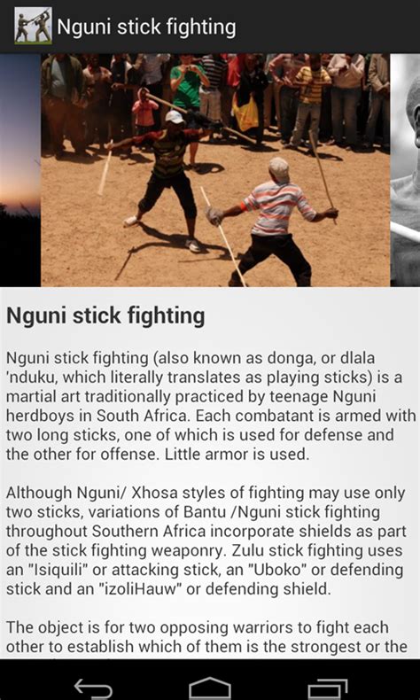 Nguni Stick Fighting - App on Amazon Appstore