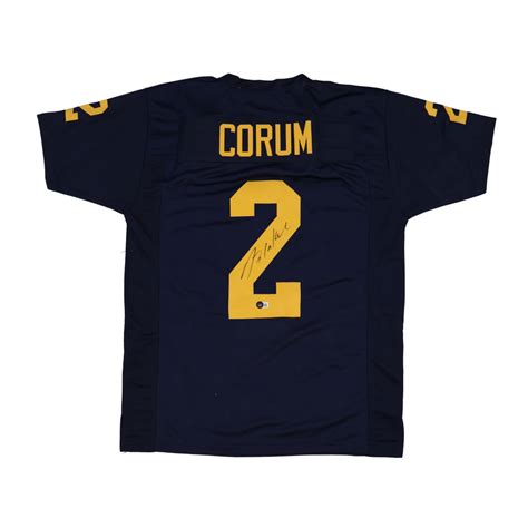 Blake Corum Signed Jersey (Beckett) | Pristine Auction