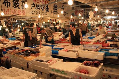 Tsukiji Fish Market, Tokyo, Japan – Stock Editorial Photo © imagex ...