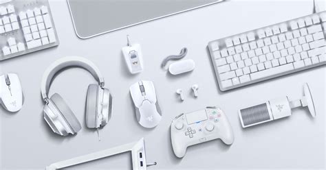 Mercury White Gaming Peripherals | Razer United States