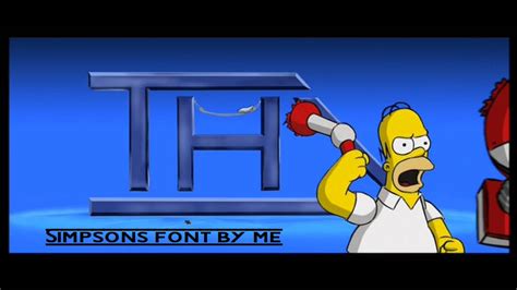 THX Simpsons Font by Nawat2555 on DeviantArt