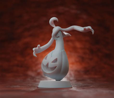 Gourgeist - 3D printable Halloween Pokemon free 3D model 3D printable | CGTrader