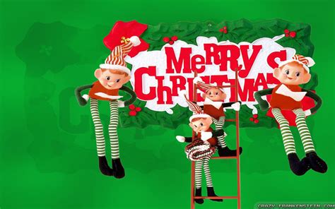 Christmas Elves Wallpaper - WallpaperSafari