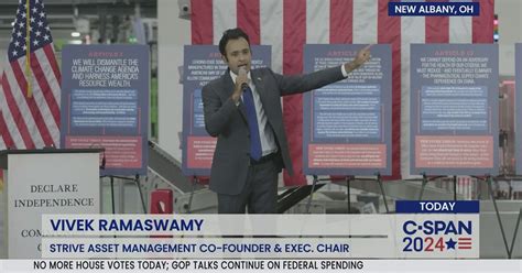 Vivek Ramaswamy Economic Policy Speech in Ohio | C-SPAN.org