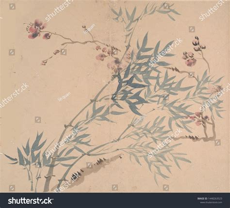 Chinese Flower Bird Painting Stock Illustration 1448263523 | Shutterstock