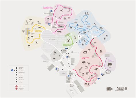 Zoo Map | Auckland Zoo