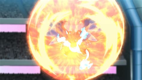 File:Alain Mega Charizard X Flare Blitz.png - Bulbagarden Archives