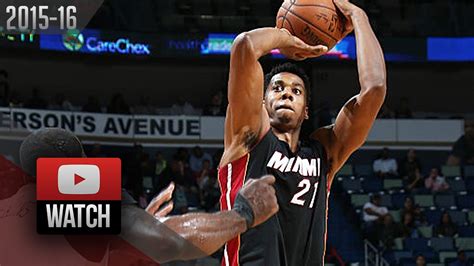 Hassan Whiteside Full Highlights at Pelicans (2016.03.22) - 24 Pts, 14 Reb, BEAST! - YouTube