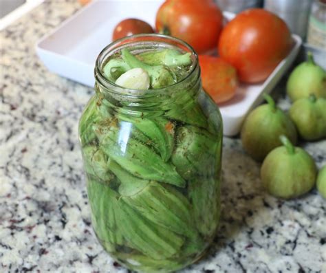 Easy Refrigerator Pickled Okra-Little Sprouts Learning