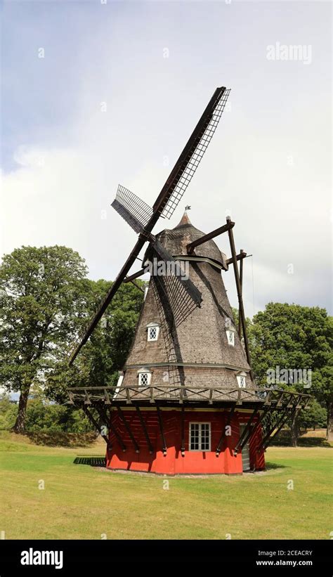 Kastellet Windmill in Copenhagen Stock Photo - Alamy