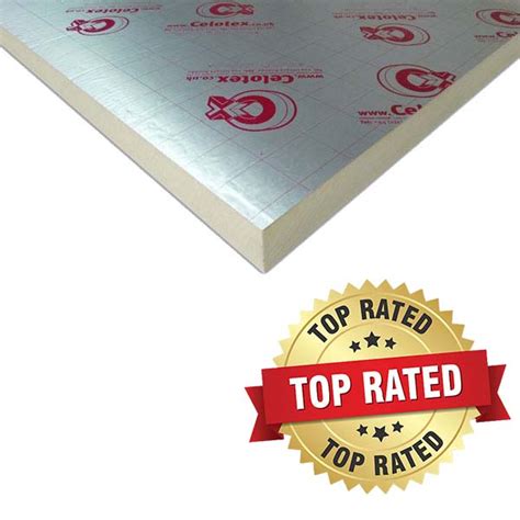 Celotex 25mm PIR Insulation Board - TB4025 (2400mm x 1200mm x 25mm) 2.88m2 - Trade Insulations