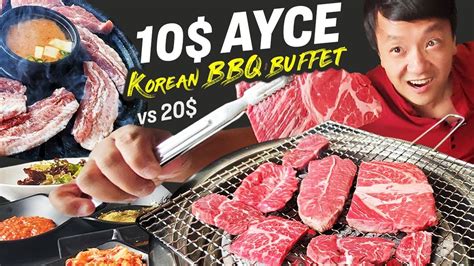 $10 All You Can Eat KOREAN BBQ BUFFET! Best CHEAP Korean BBQ Buffet ...