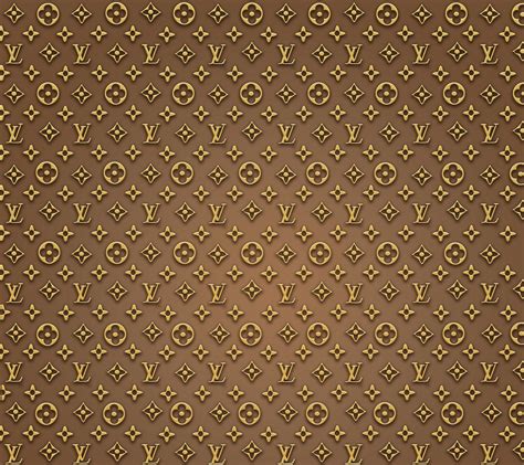 Gold Louis Vuitton Logo Wallpaper