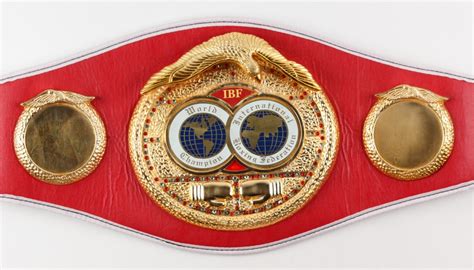 Mike Tyson Signed Full-Size IBF World Championship Belt (JSA COA) | Pristine Auction