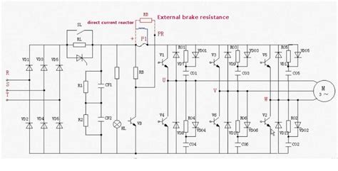 VFD (Variable-frequency Drive) practical circuit diagram and schematic ...