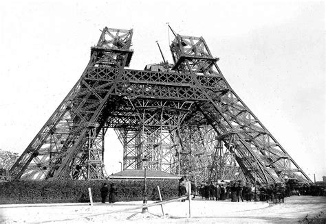 Eiffel Tower under construction, 1887-1889 - Rare Historical Photos