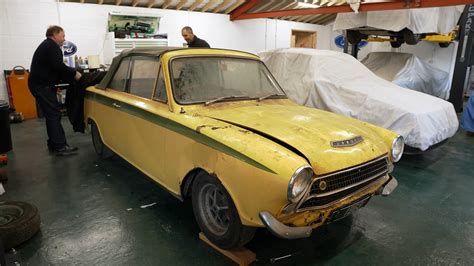 Possibly the World's Only Lotus Cortina Mk1 Convertible Has Been Hiding ...