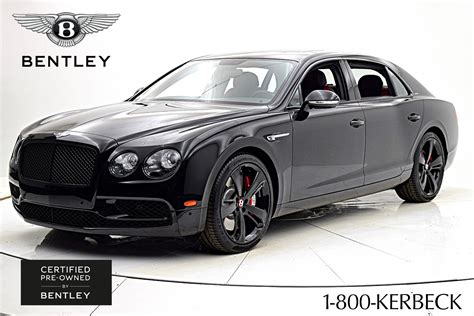 New 2018 Bentley Flying Spur V8 S Black Edition For Sale (Special ...