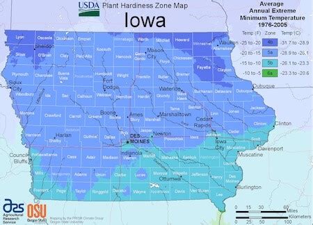 USDA Planting Hardiness Zones by State - Wildlife Informer