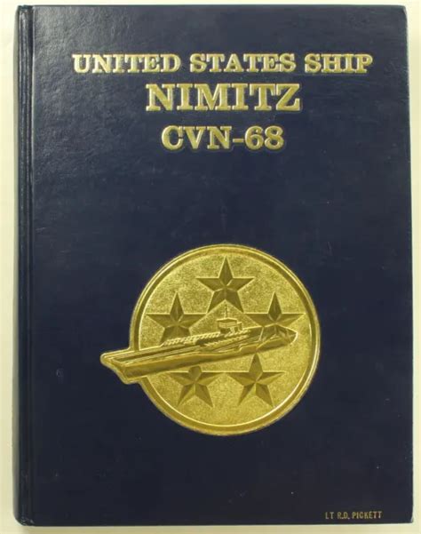USS NIMITZ (CVN-68) 1989 1990 1991 Cruise Book Navy Deployment Cruisebook $250.00 - PicClick