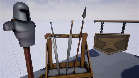 LEAKED GAME ASSETS - Stylized Blacksmith