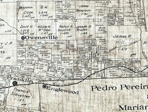 1889 Map of Robertson County Texas - Etsy