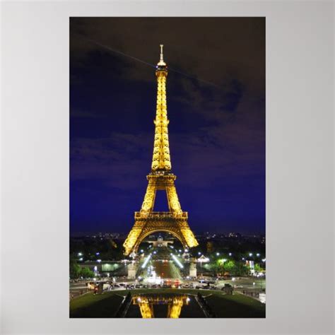 Eiffel tower poster | Zazzle