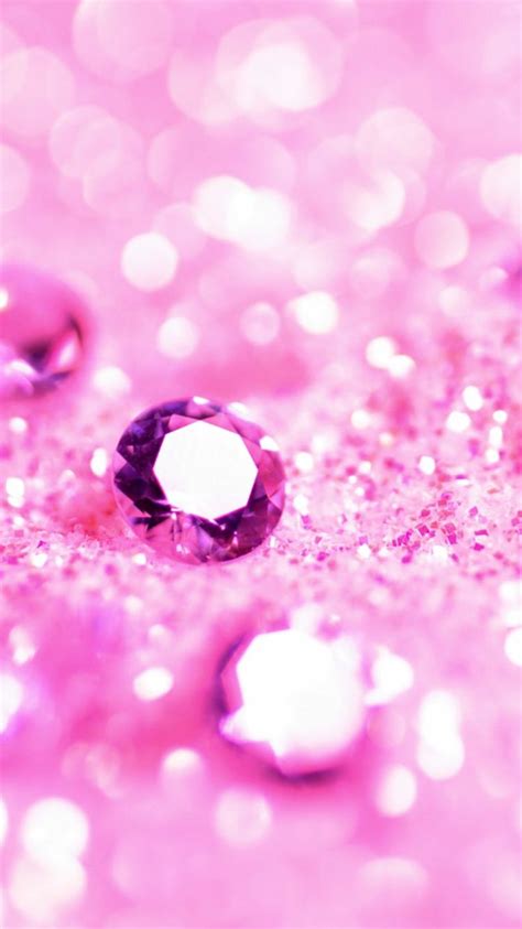 🔥 Download Pink Glitter Diamonds iPhone Wallpaper Diamond by @ebonyl17 ...