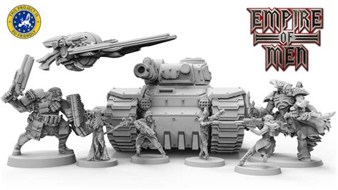 Empire Of Men - 28mm Sci-Fi miniatures collection by Archon Studio and ...
