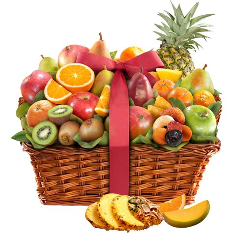 Golden State Fruit Gourmet Tropical Abundance Fruit Gift Basket ...