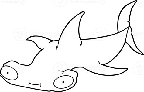 cartoon hammerhead shark 45064902 PNG